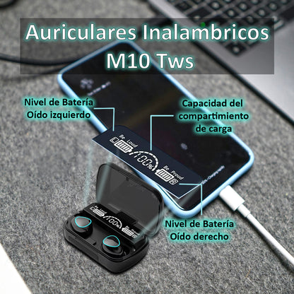 PROMO: Auriculares Inalámbricos M10 TWS